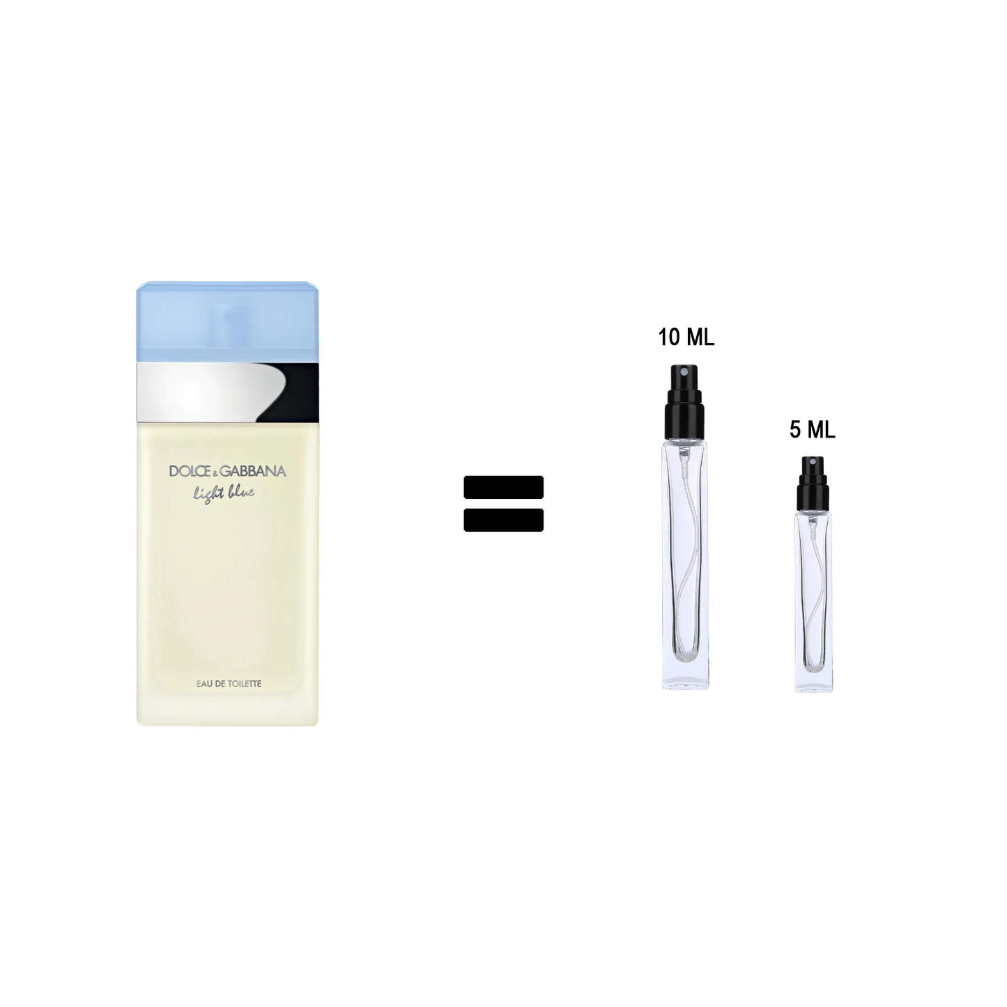 D&G Light Blue EDT - 10 ML & 5 ML