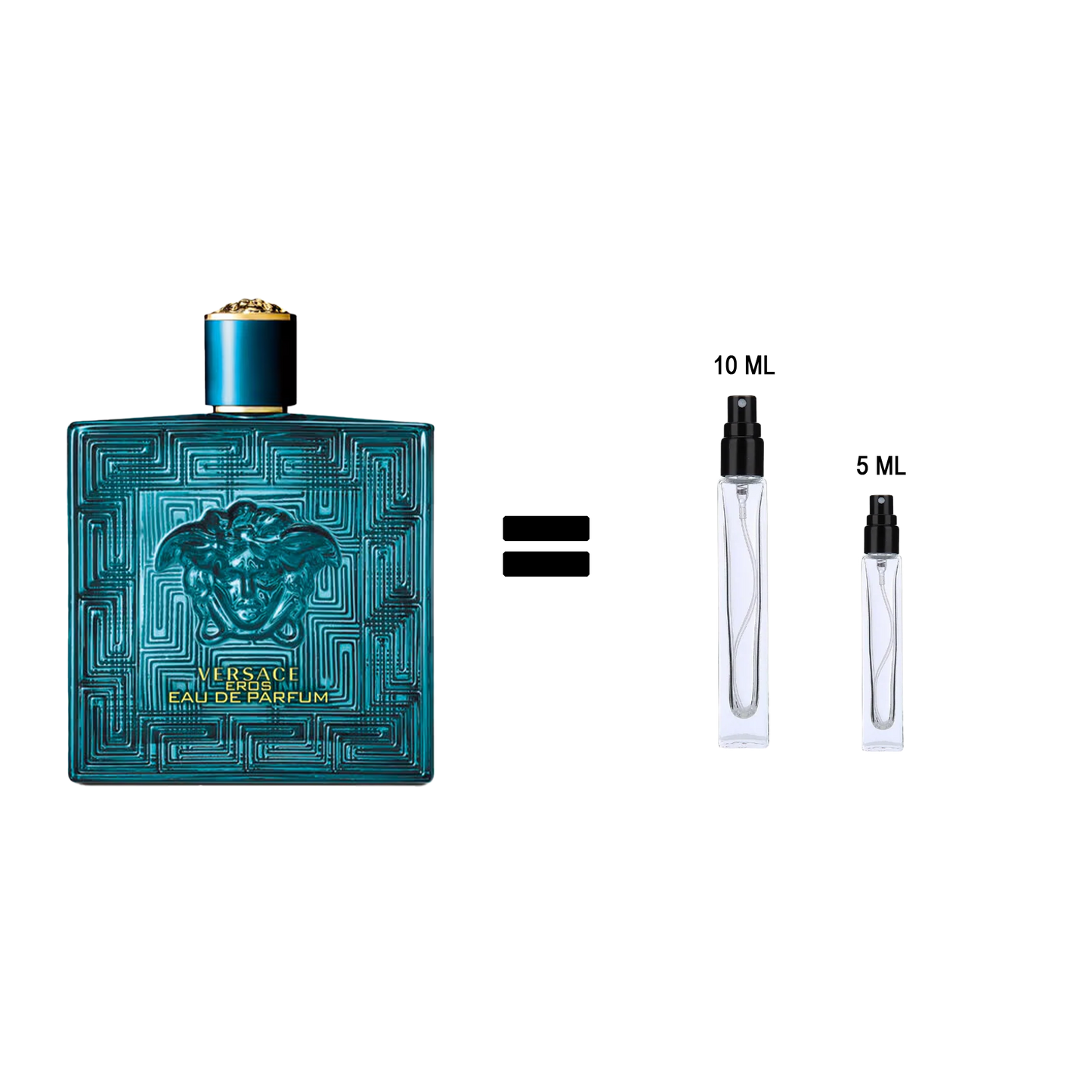 Versace Eros Eau de Parfum - 10 Ml & 5 Ml