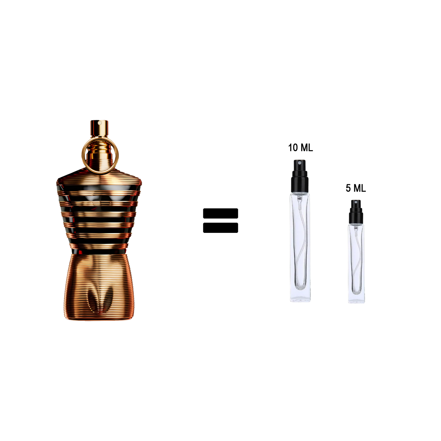 JPG - Le Male Elixir Eau de Parfum - 10 ML & 5 ML