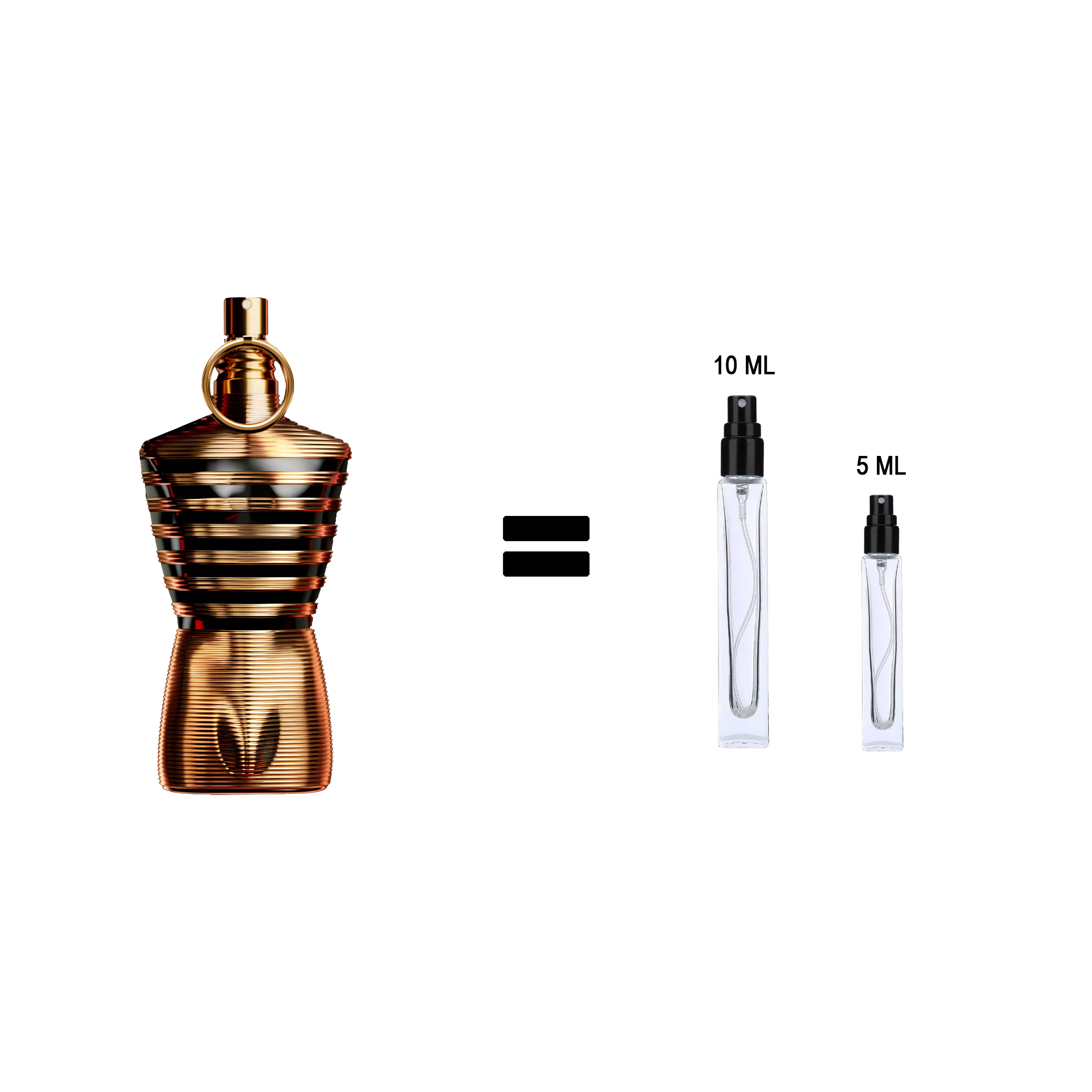 JPG - Le Male Elixir Eau de Parfum - 10 ML & 5 ML