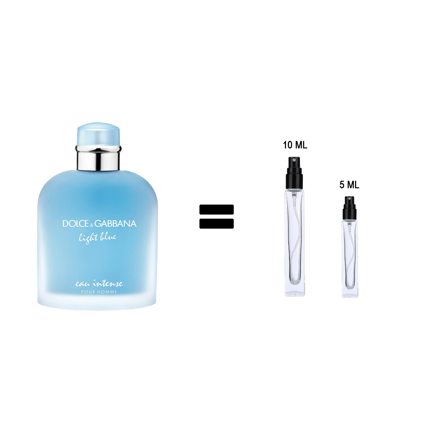 D&G Light Blue Eau Intense Pour Homme 10 ML & 5 ML