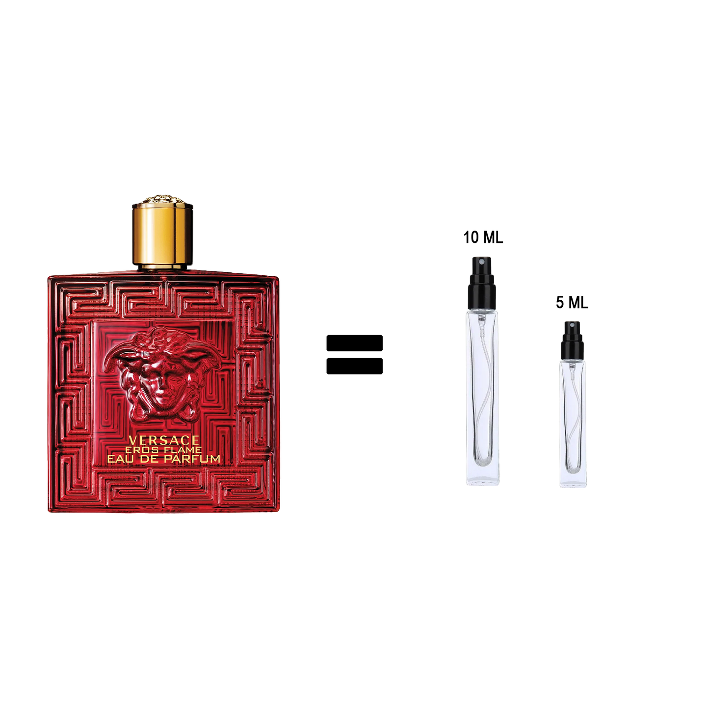 Versace Eros Flame Eau de Parfum - 10 Ml & 5 Ml