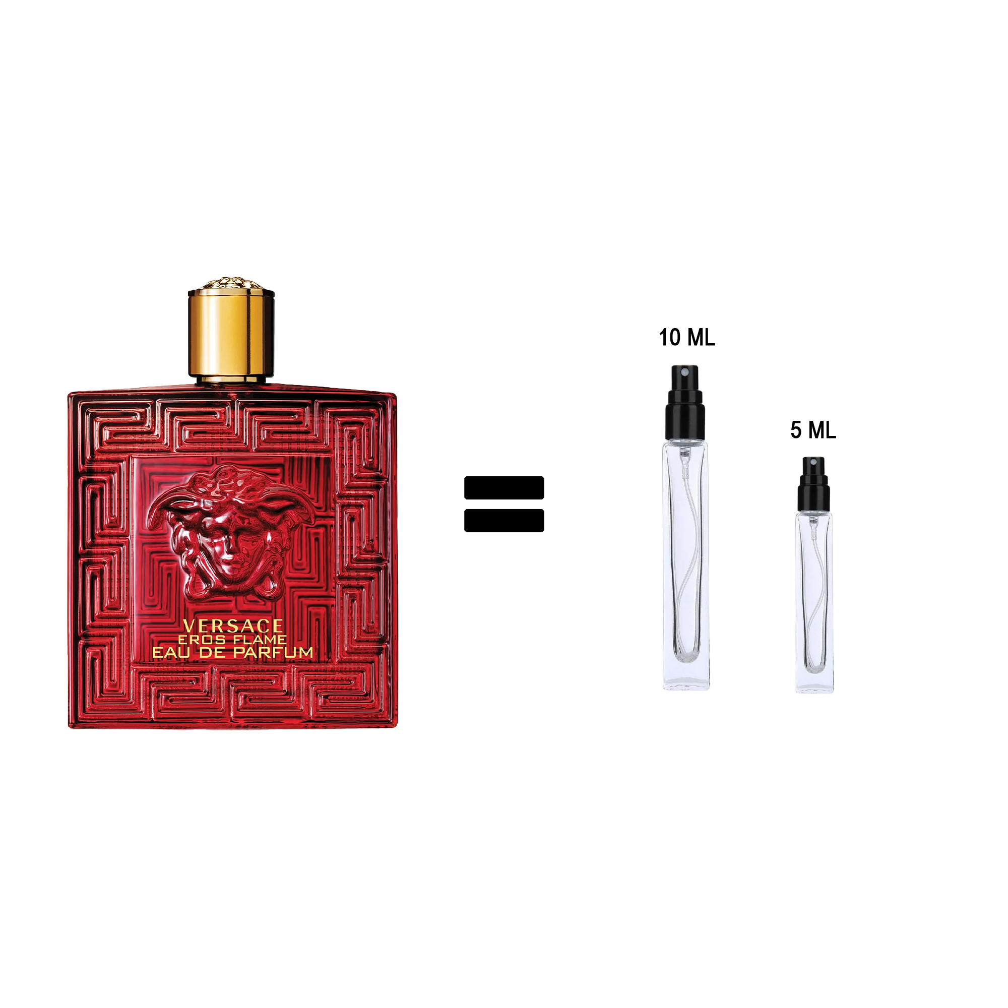Versace Eros Flame Eau de Parfum - 10 Ml & 5 Ml