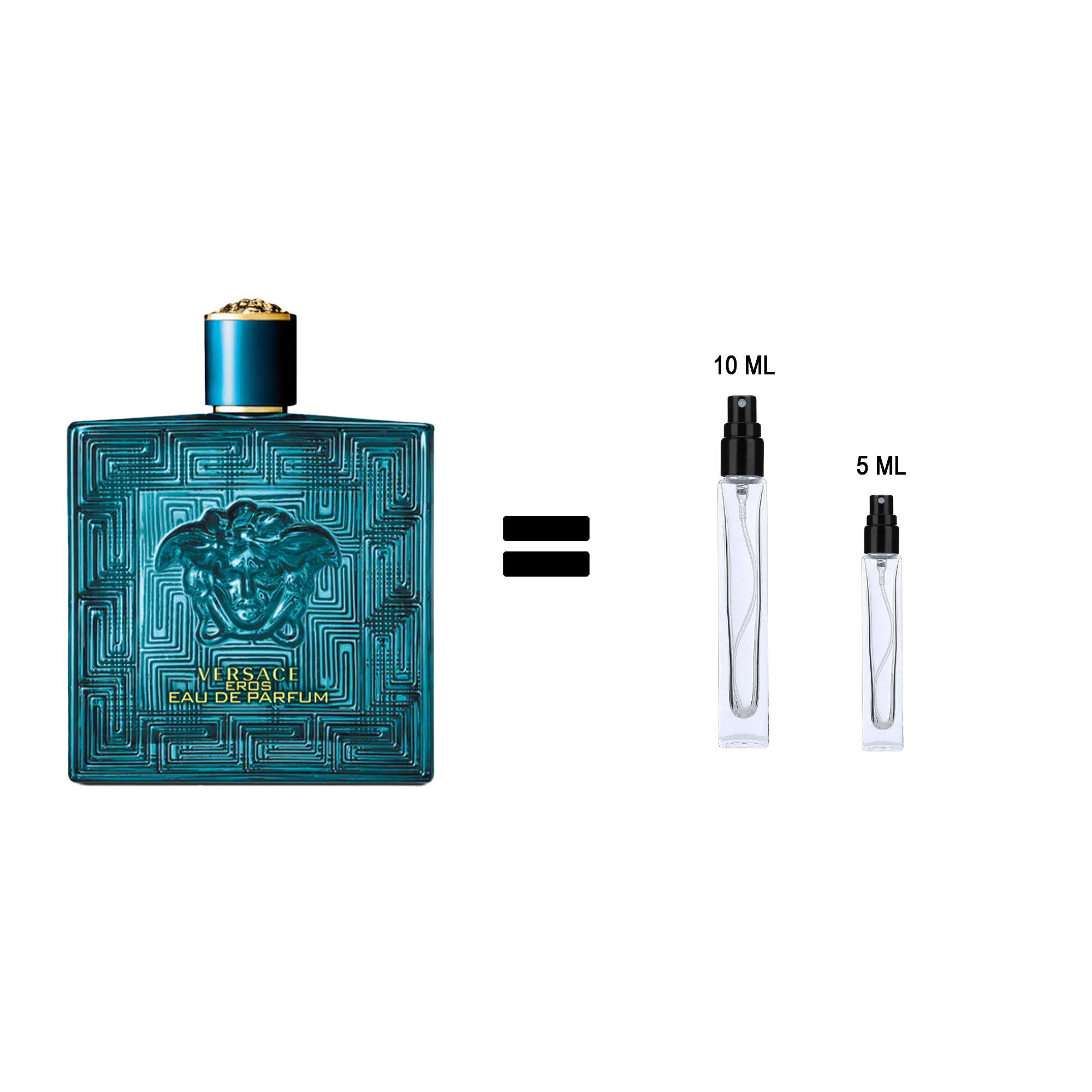 Versace Eros Eau de Parfum - 10 Ml & 5 Ml