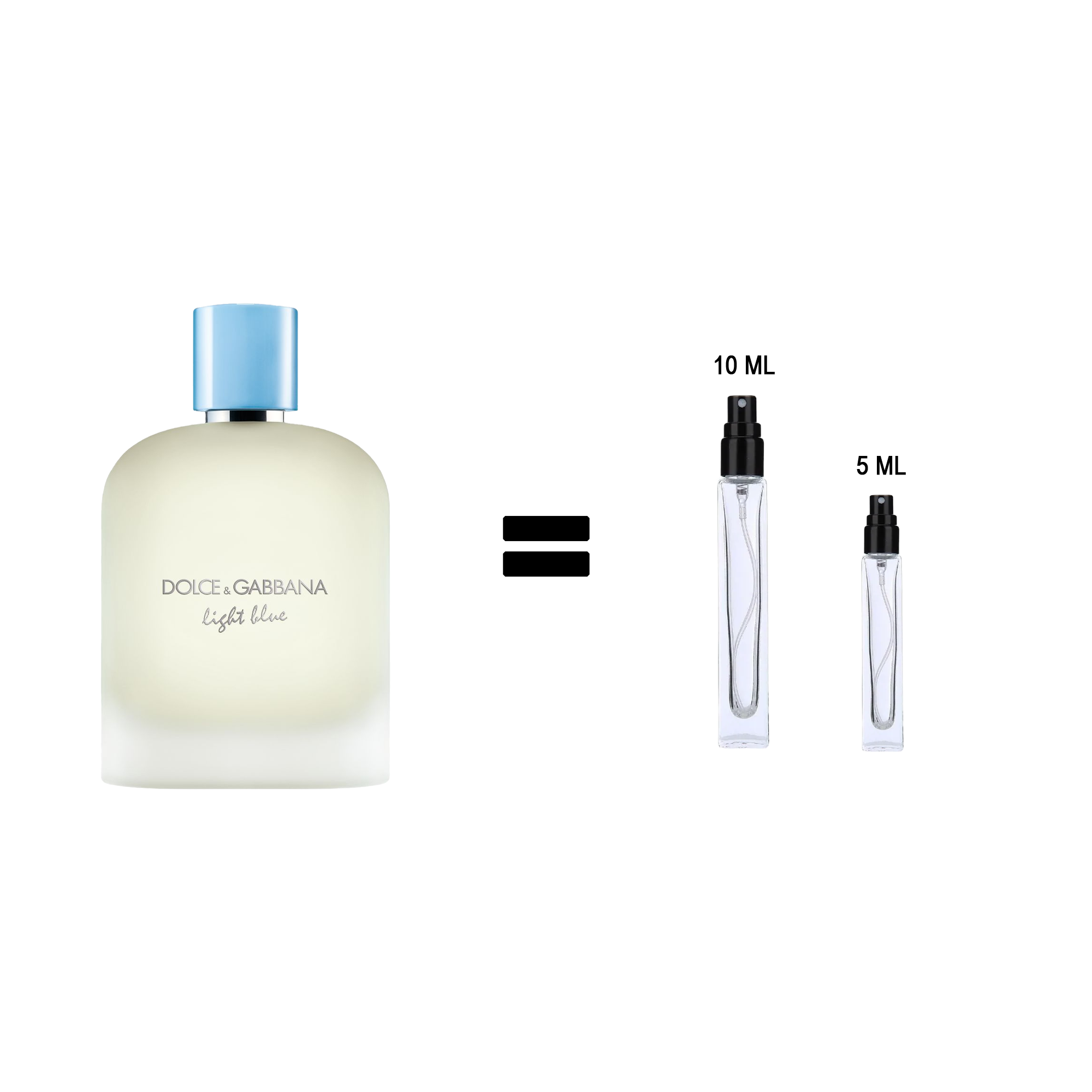 D&G Light Blue Eau de Toilette Pour Homme 10 ML & 5 ML