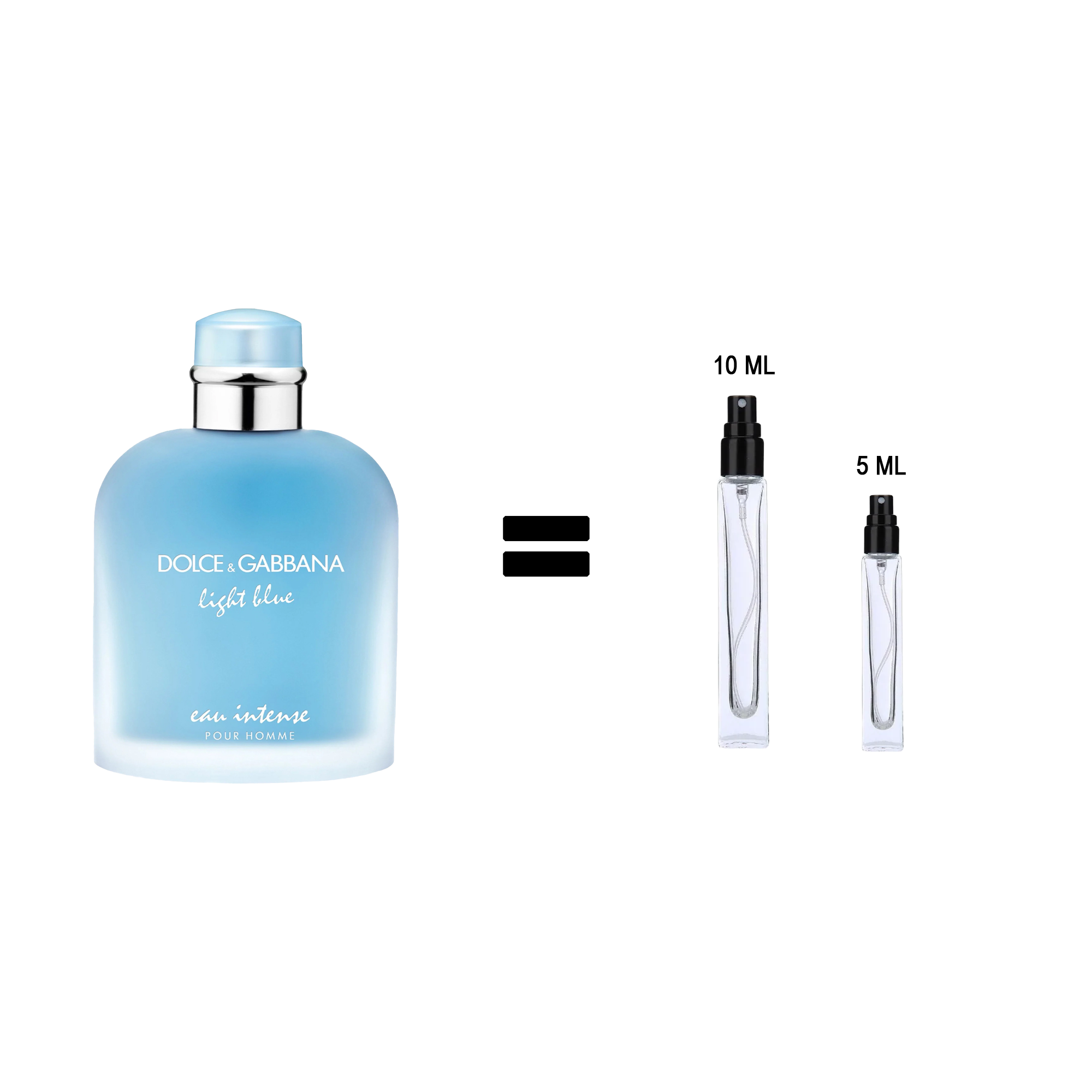 D&G Light Blue Eau Intense Pour Homme 10 ML & 5 ML
