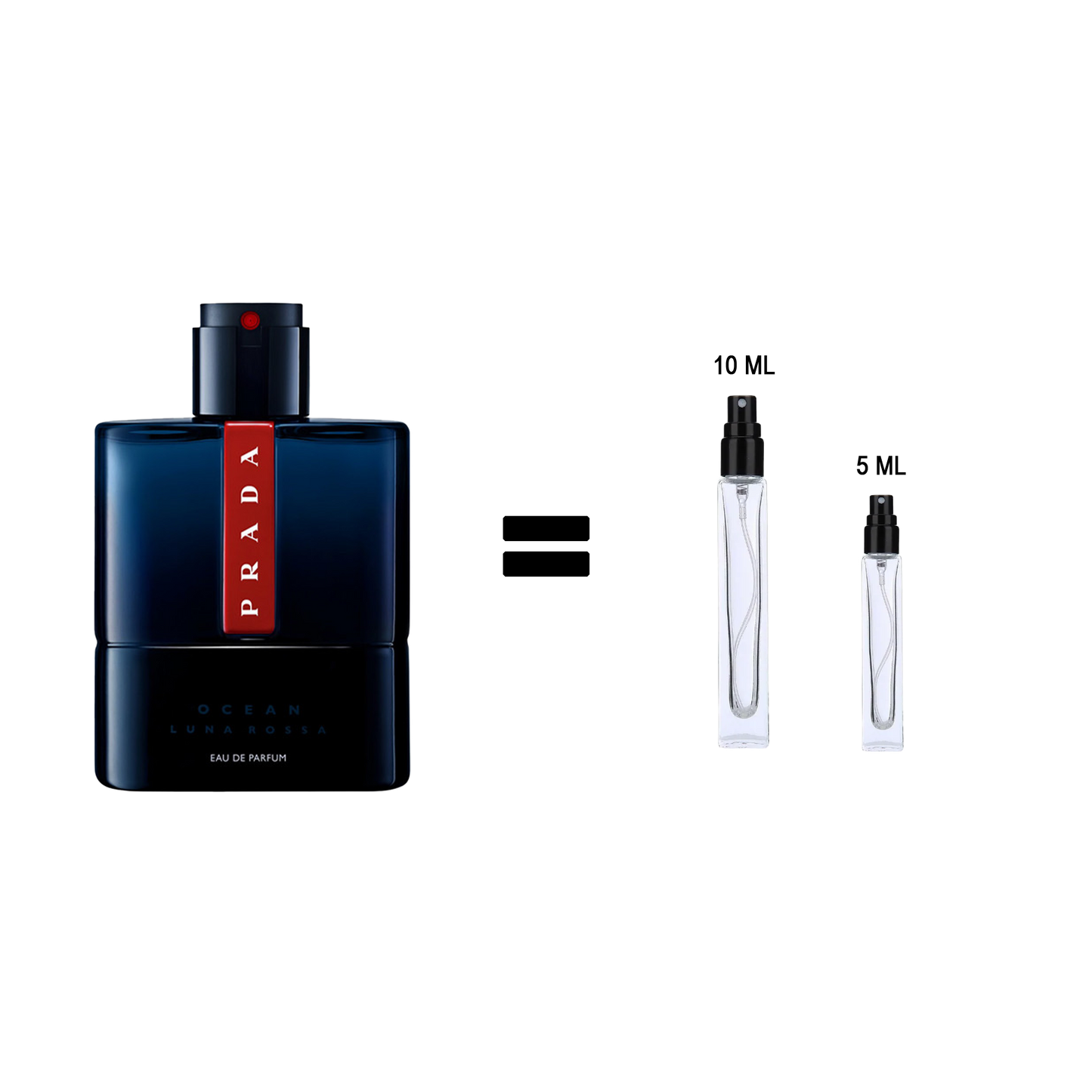 Prada Luna Rossa Ocean Eau de Parfum - 10 Ml & 5 Ml