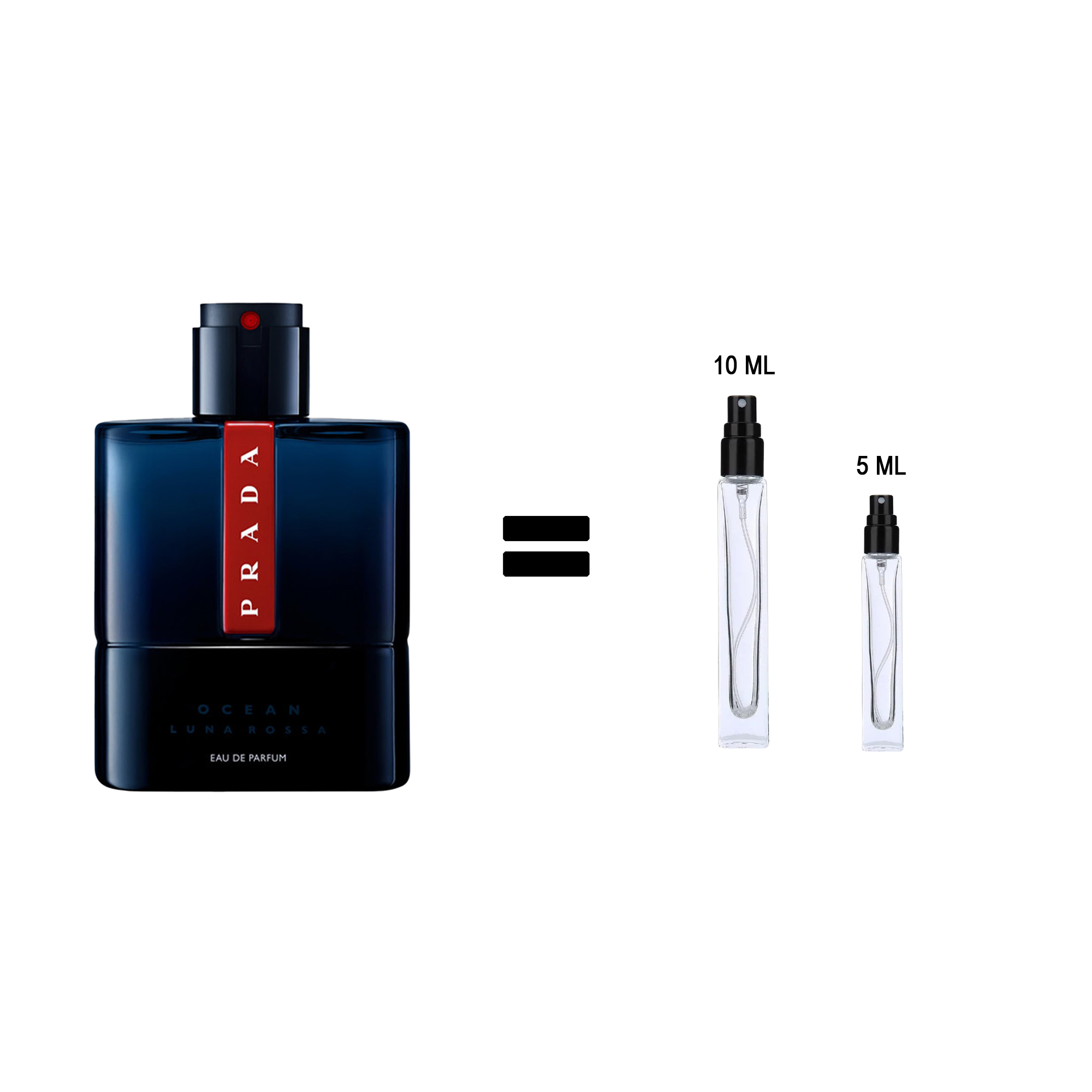Prada Luna Rossa Ocean Eau de Parfum - 10 Ml & 5 Ml